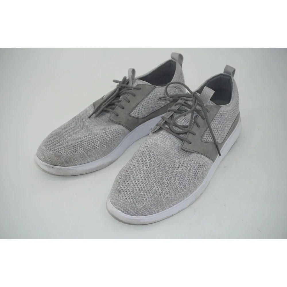 TravisMathew The Modern One Shoes Gray Knit Lace Up Men's Size 13